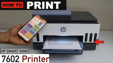 HP Smart Tank 7602 Printing 2-Sided, Long Edge !