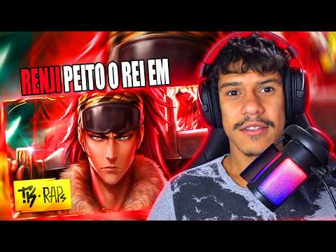 TK FOI SINISTRO AQUI EM // REACT: ♪ Ruja Zabimaru - Renji Abarai - TK RAPS