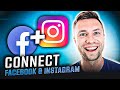 How To Connect Facebook Page To Instagram (2023)