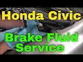 Honda Civic Brake Fluid Replacement/Flush 2006 (2006-2011 Similar)