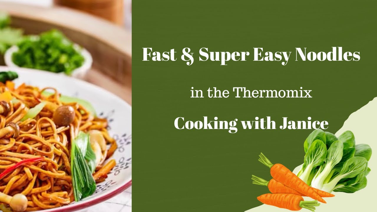 Быстрая лапша в Thermomix (TM7) - Готовим вместе с Дженис