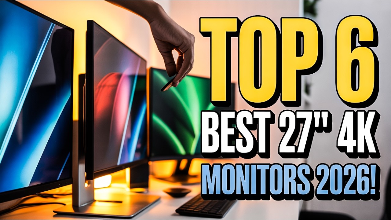 Top 6 Best 27 Inch 4k Monitor 2026 YouTube 