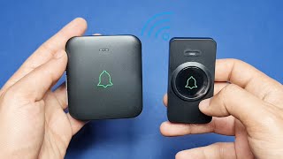 Unboxing, Install, Review: AVANTEK D-3B Wireless Doorbell Waterproof Kit Operating 52 Melodies