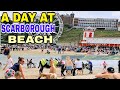 A Day At Scarborough Beach, North Yorkshire, UK 2020. A Visit Scarborough Beach by Desi log in UK.