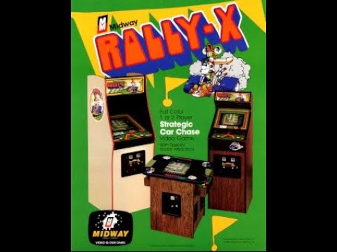 Rally-X Прохождение (1980)
