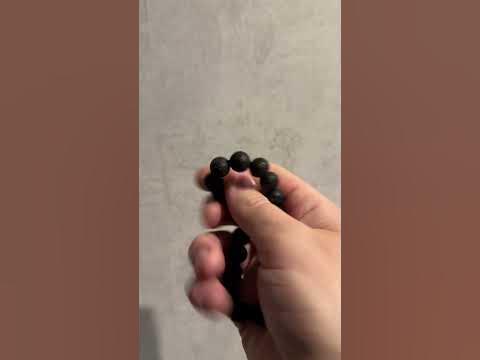 Тайский Браслет из Вулканического камня - YouTube