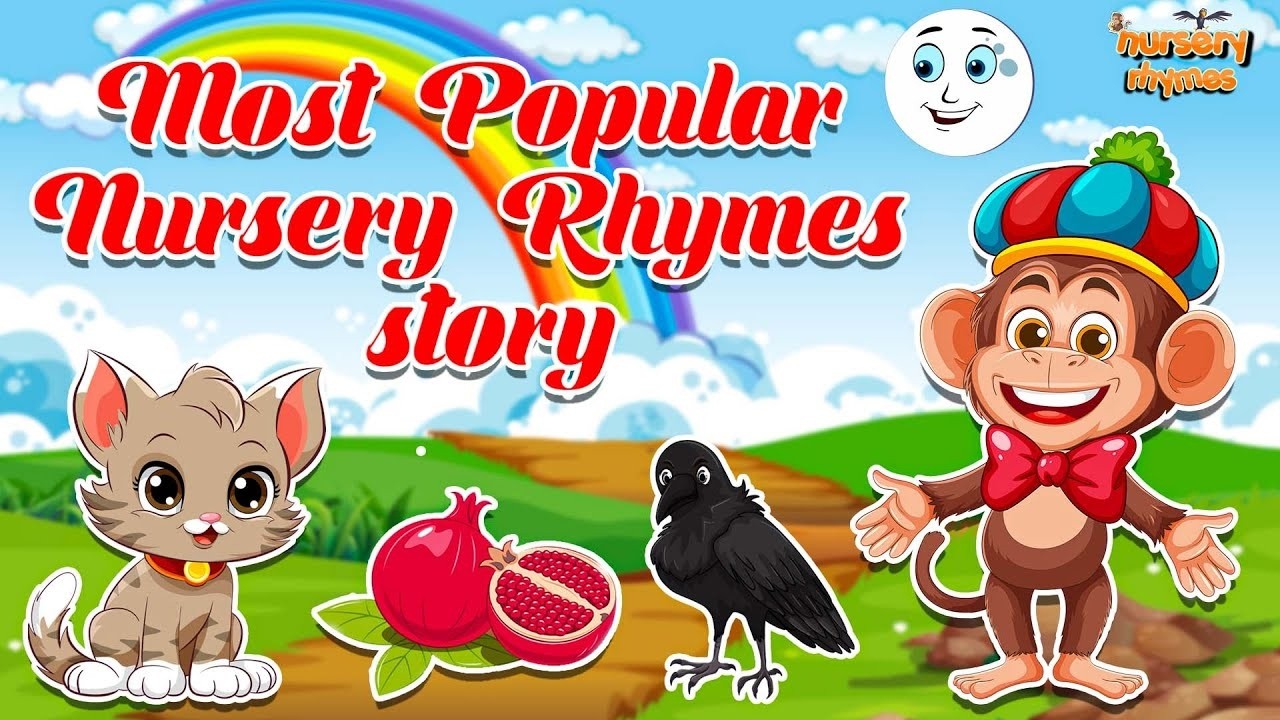 Top Nursery Rhymes with Lyrics I Non- Stop Hindi Rhymes | Kids Best ...