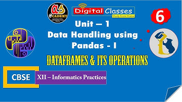 Operation on Rows and Columns In Data Frame - Add and Modify | Pandas Tutorial | XII IP CBSE