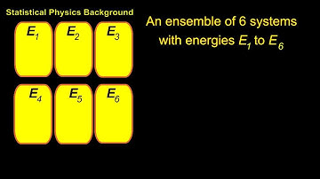 Black Body 4 of 9; Statistical Physics Background