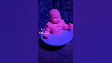 Does it make them more cursed? #3dprint #cursed #blacklight
