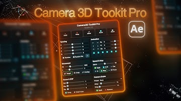 Camera 3D Toolkit Pro: de gemakkelijkste manier om After Effects-camera