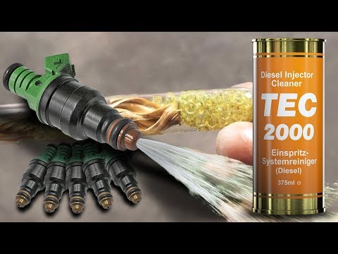 TEC2000 Diesel Injector Cleaner Hur väl är diesel tillsatsen rengör insprutarna?