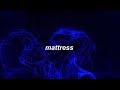 mattress // leland (lyrics)