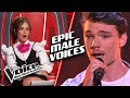 Most epic male voices  the voice best blind auditions