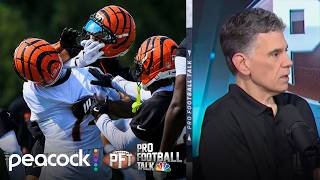 Ja’Marr Chase, D.J. Turner II fight at Bengals training camp | Pro Football Talk | NFL on NBC