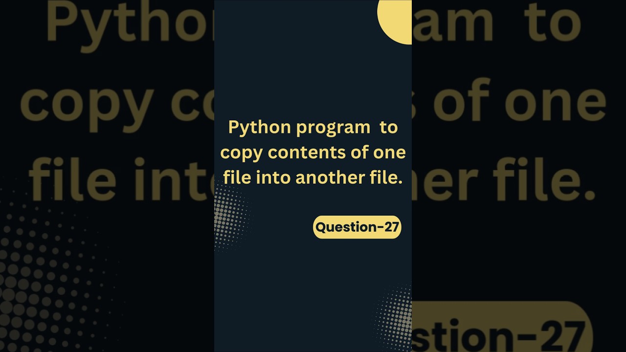 copy content of one file into another file