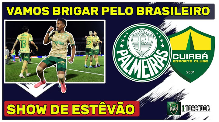 PALMEIRAS 5 X 0 CUIABÁ | ESTÊVÃO VOANDO BAIXO NA GOLEADA! | #1torcedor