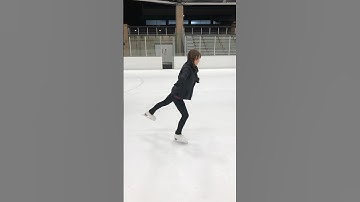 First waltz jump!! #figureskating #figureskater #shorts #youtubeshorts #skating