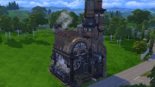 The Sims 4 Gallery Lots    ep# 1746         Christmas Coal Factory