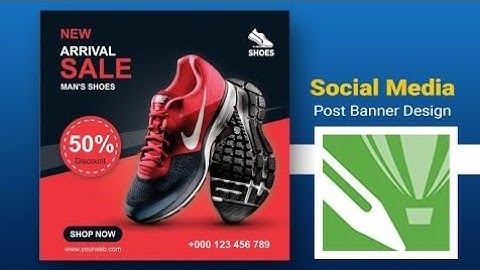 How to Create Products promotion banner design in CorelDraw#productvideos #trendingvideo #viral
