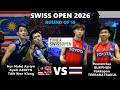 Ayub AZRIYN / TAN Wee Kiong vs Peeratchai SUKPHUN Pakkapon TEERARATSAKUL | Swiss Open 2026 Badminton