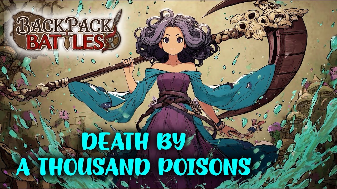 Reaper Poison Build - Learning the Toxic Tactics | Backpack Battles Gameplay iOS 