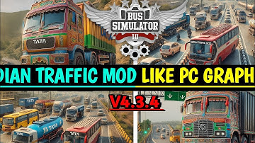 BUS SIMULATOR INDONESIA INDIAN TRAFFIC MOD | How to Add INDIAN TRAFFIC Mod in Bussid