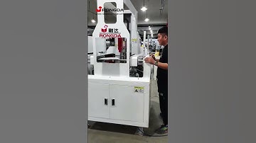 RONGDA Semi auto rigid box wrapping machine for big size box