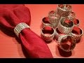 DIY  BLING BLING Napkins Rings!!!