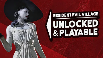 Resident Evil Village | How To Play As Lady Dimitrescu & Heisenberg!