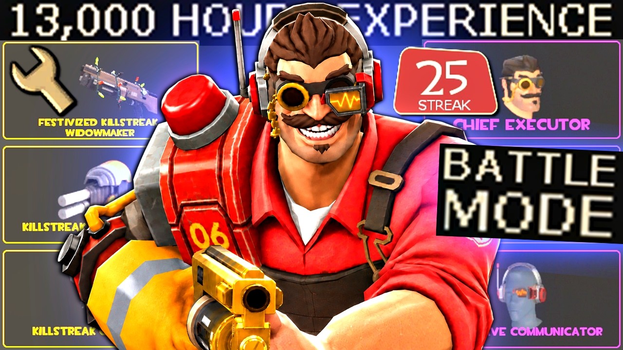 13000+ Hour Engineer Has INSANE AIM🔸TF2 Gameplay