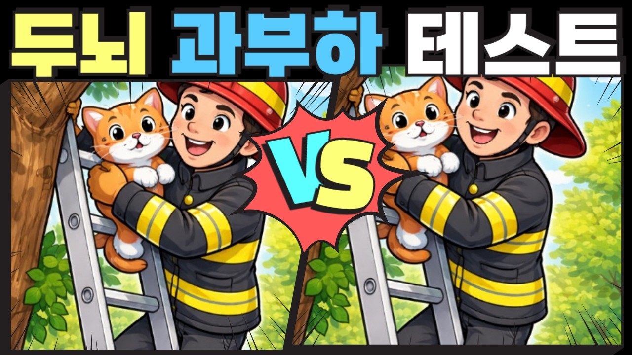 【다른그림찾기 | Spot the Difference 】눈물 나는 난이도 🥵 | 틀린그림찾기 | 치매예방 | 집중력 | findthedifference |  間違い探し | 脳トレ