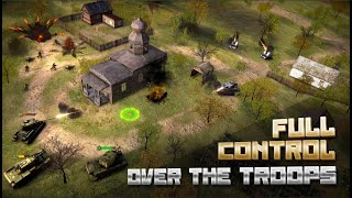 Second World War Online - 第二次世界大戦のユニットを操作し、戦闘するRTS / プレイ動画 iOS,Android screenshot 4