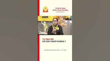 TU TỊNH ĐỘ CÓ GIẢI THOÁT KHÔNG | Chùa Thiền Tông Tân Diệu | TTTD