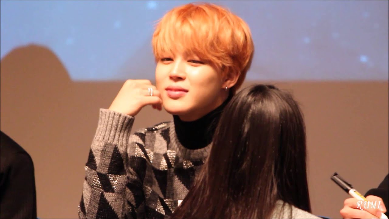 160102 BTS 방탄소년단 명동 팬사인회 지민 JIMIN