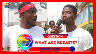 WHAT ARE BREASTS? | Street Quiz | Funny Videos | Funny African Videos | African Comedy | screenshot 3