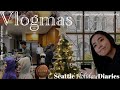 【Vlogmas🎄】アメリカ、シアトルのホリデー日記📖/ サンクスギビング〜クリスマスの準備🎅🎁