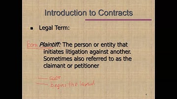 Chapter 4: Hospitality Contract Basics (HAMG 1340)