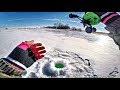 Ice Fishing In BELOW ZERO Conditions!!! (FREAK OUT)