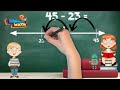 Quiz sobre Restar Números de Dos Dígitos
