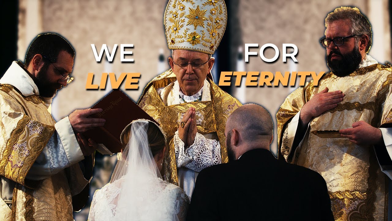 Beautiful Latin Mass Wedding with Bishop Schneider