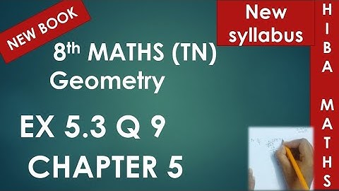 8th maths chapter 5 exercise 5.3 question 9 tn samacheer hiba maths