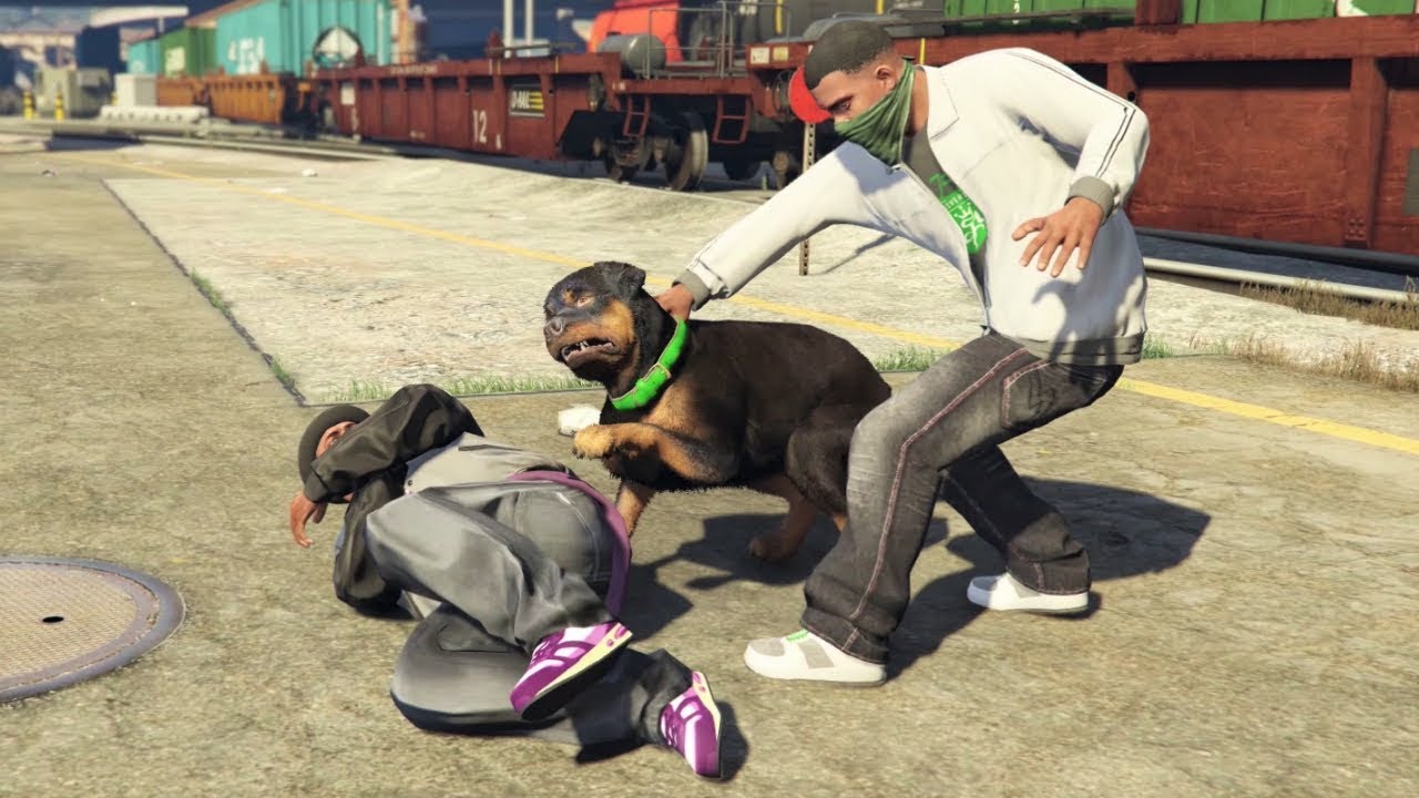 gta 5 chop dog