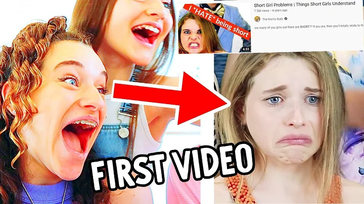 REACTING TO OUR FIRST VIDEO (2017 = Sabre 12 years...