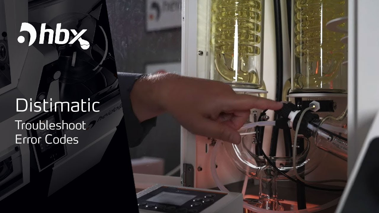 Troubleshooting Distimatic Error Codes