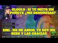 GLOGLO LE PREGUNTA A EMIKUKIS SI LO DENUNCIARÍA POR UN PUÑETE