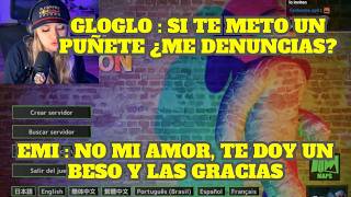 GLOGLO LE PREGUNTA A EMIKUKIS SI LO DENUNCIARÍA POR UN PUÑETE