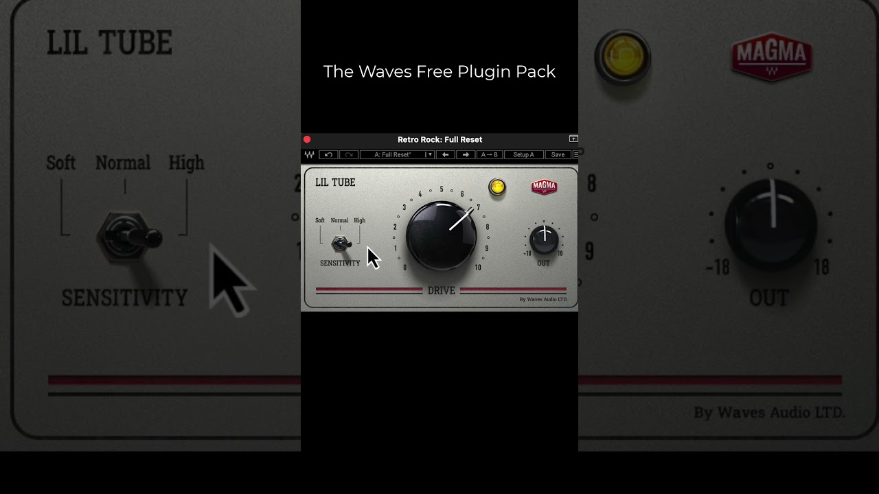 Now Free - Waves Free Lil Tube Analog Saturation Plugin
