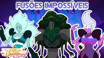 Steven Universe Future - Fusões Impossíveis (Fan Fusions) [Ice, Heliodor & Marshall]