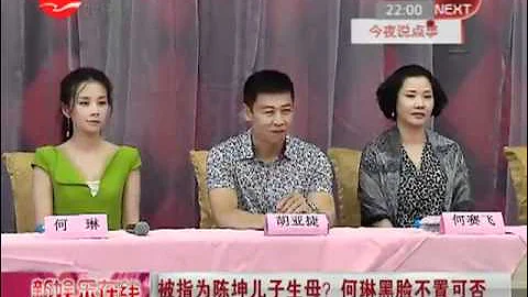 被指為陳坤兒子生母？ 何琳黑臉不置可否.mp4 - 天天要聞
